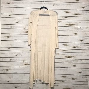 Lularoe Sarah small long cardigan
